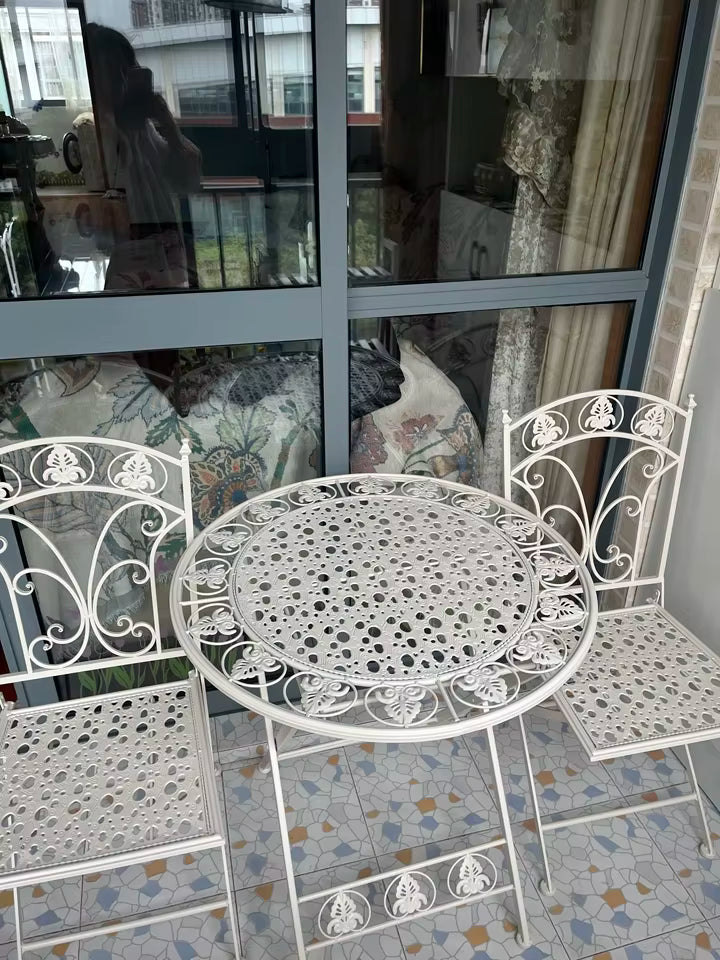 Nest Pulses Folding Metal Garden Furniture
