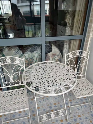 Nest Pulses Folding Metal Garden Furniture