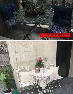 Nest Pulses Folding Metal Garden Furniture